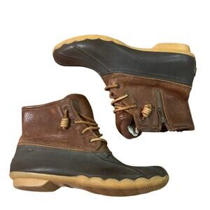 Sperry rubber fisherman boat shoes size 8